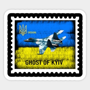 Ukraine Stamp Sticker